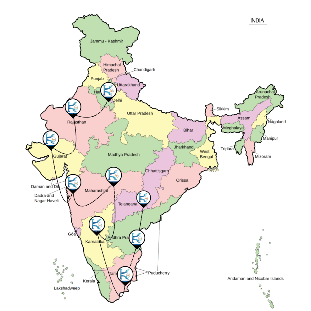 kobra Our Foot Steps in India